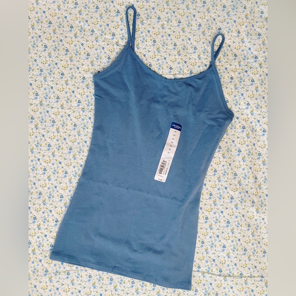 Classic Fit Blue Arizona Jeans Cotton Tank Top women’s size XS